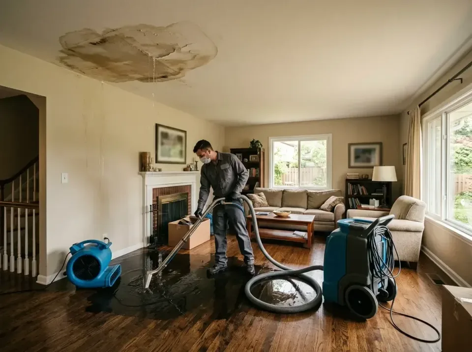 attic-pipe-burst-ceiling-drip-008 — frequently asked questions, Water Damage Restoration & Carpet Care in Cross Lanes, WV